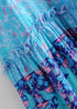 Boho Skirts in Blue Peacock For Women